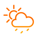 Weather-Partly-Cloudy-Rain-icon