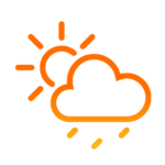 Weather-Partly-Cloudy-Rain-icon